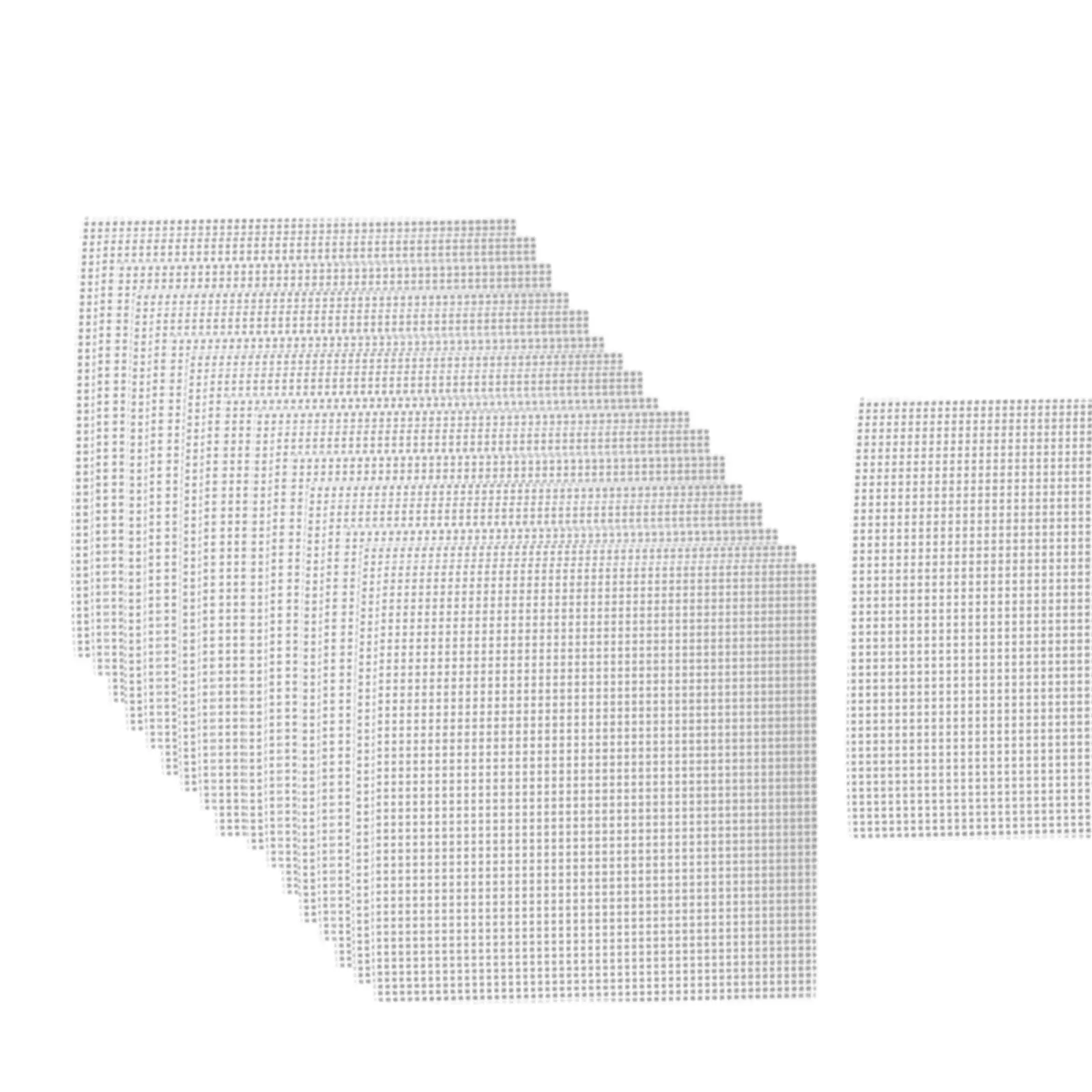 Square Drainage Mesh Pad Breathable Gasket Plant Pot Soil Blocker for Hydroponic Pots