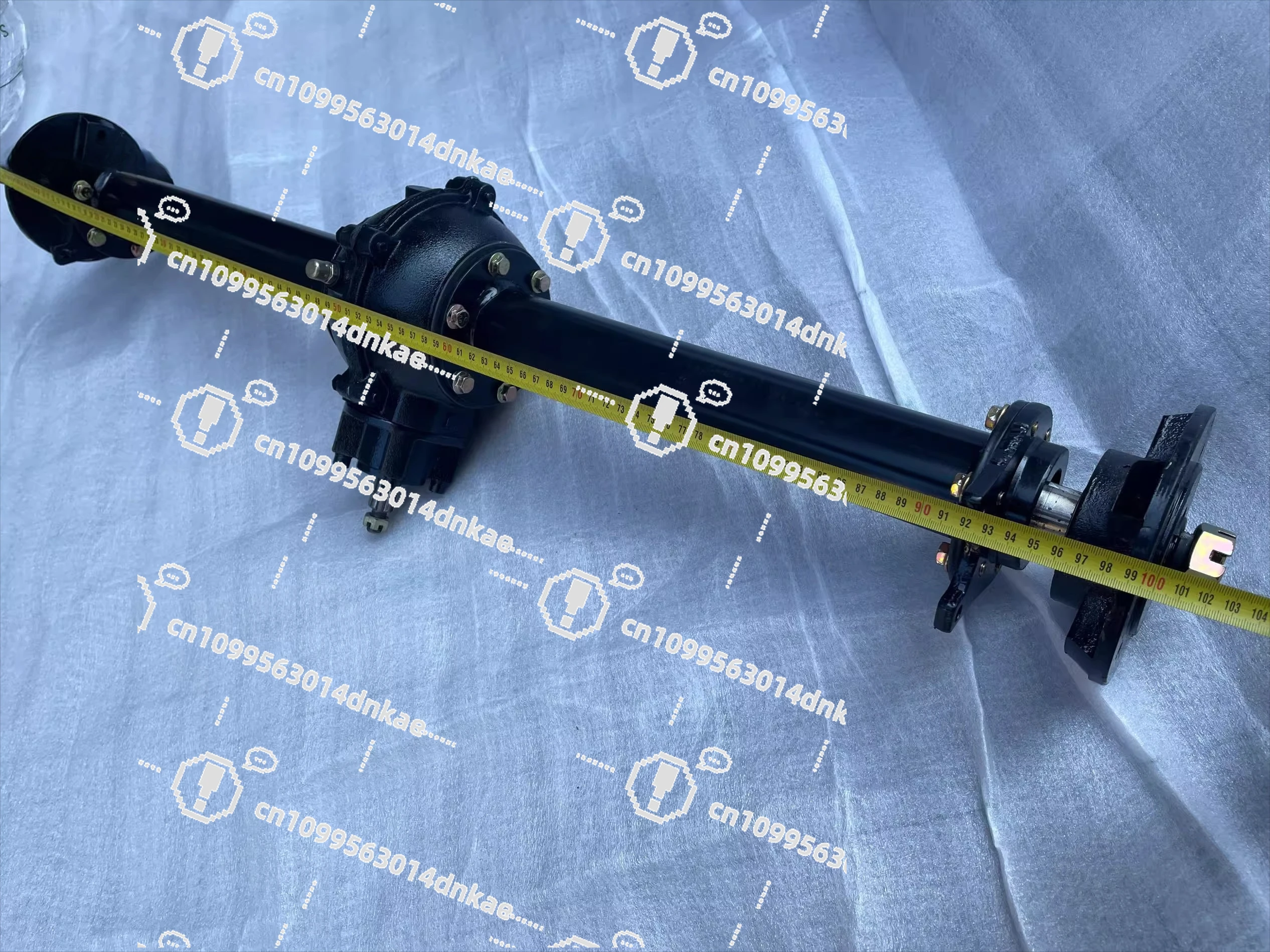 Self-made Four-wheeled Steel Pipe Car Go-kart Accessories Modified Differential Rear Axle Shaft Transmission Rear Axle Frame