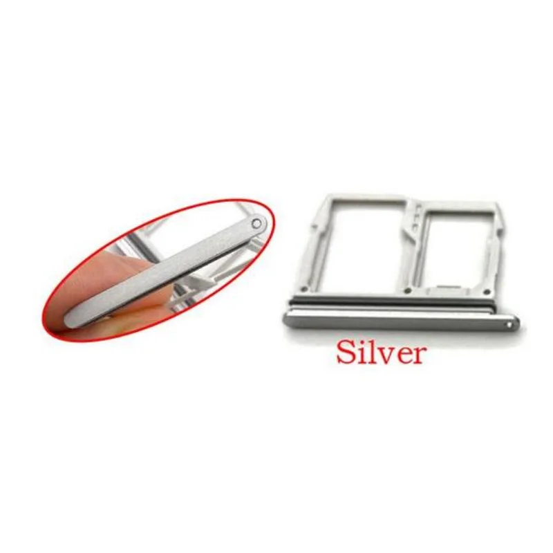 SIM card For LG G6 US997 VS988 Sim & SD Card Reader Holder Tray Slot Waterproof Container Replacement +Pin