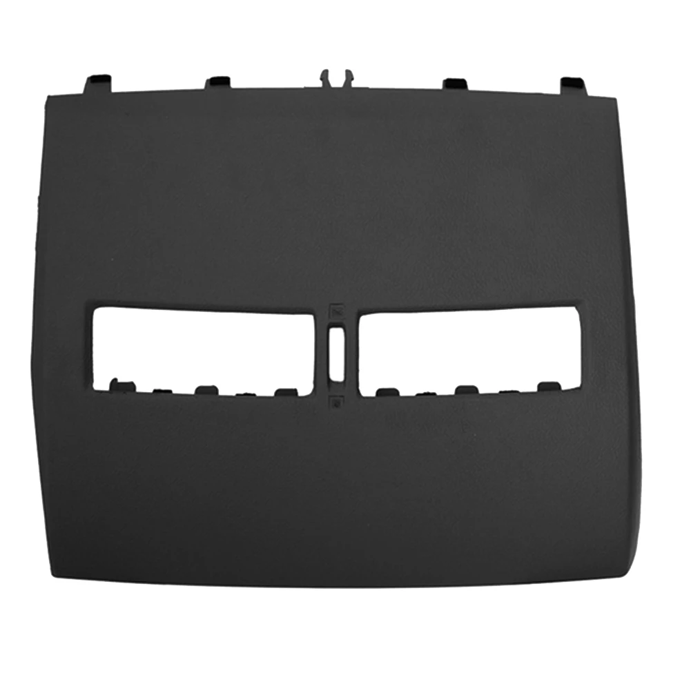 Instrument Panel Cover for Nissan Tiida 2005-2011 Front Dashboard Middle Air Conditioner Outlet Vents Upper Cover,Black