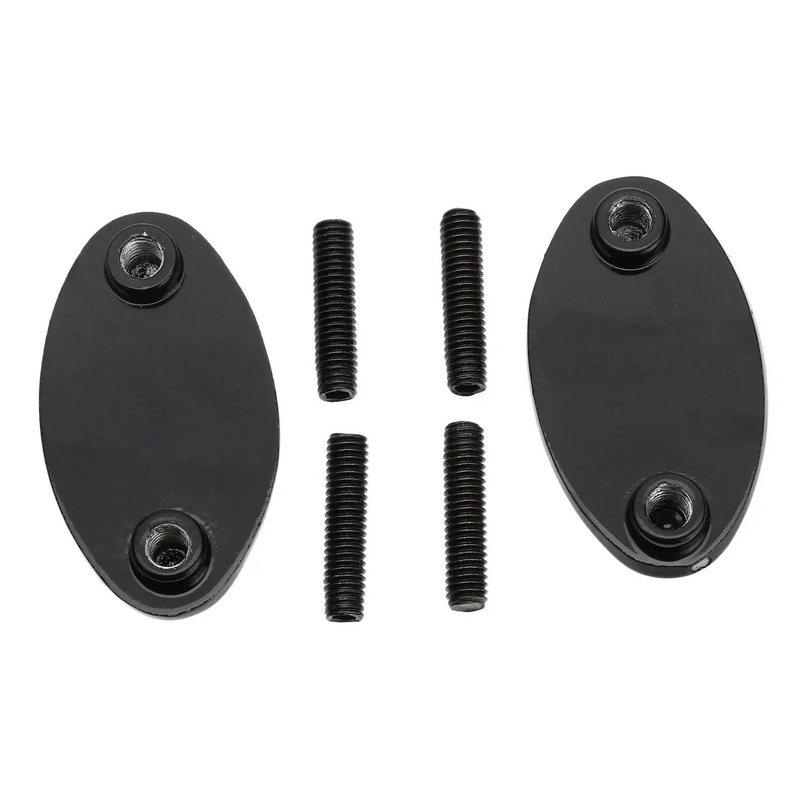 Motorcycle Mirrors Block Off Base Plate Engraved Mirror Base Plate For Kawasaki ZX-636/ZX-6R/ZX-6RR 2005-2008 ZX-10R 2004-2007 6