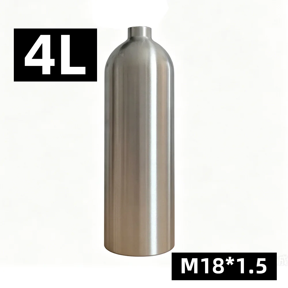 4L 200bar/3000Psi/20Mpa Al Alloy CE Scuba Diving Equipment Compressed Air Diving Tube TPED Scuba Tank