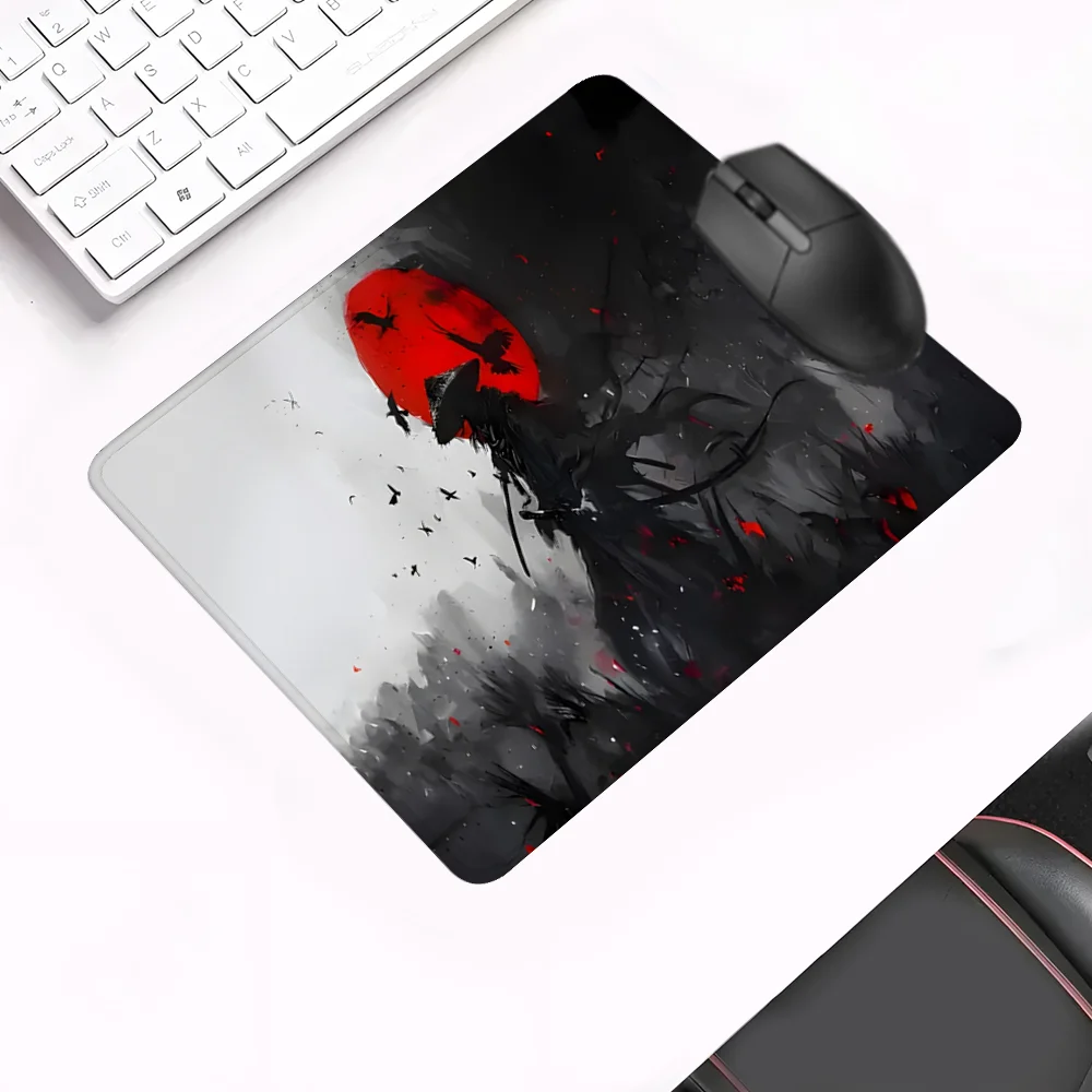 Swordsman Mouse Pad Cute XXL Gaming Mousepad Rubber Base with Stitched Edge Non-Slip Desk Pad Computer Large Desk Accessories