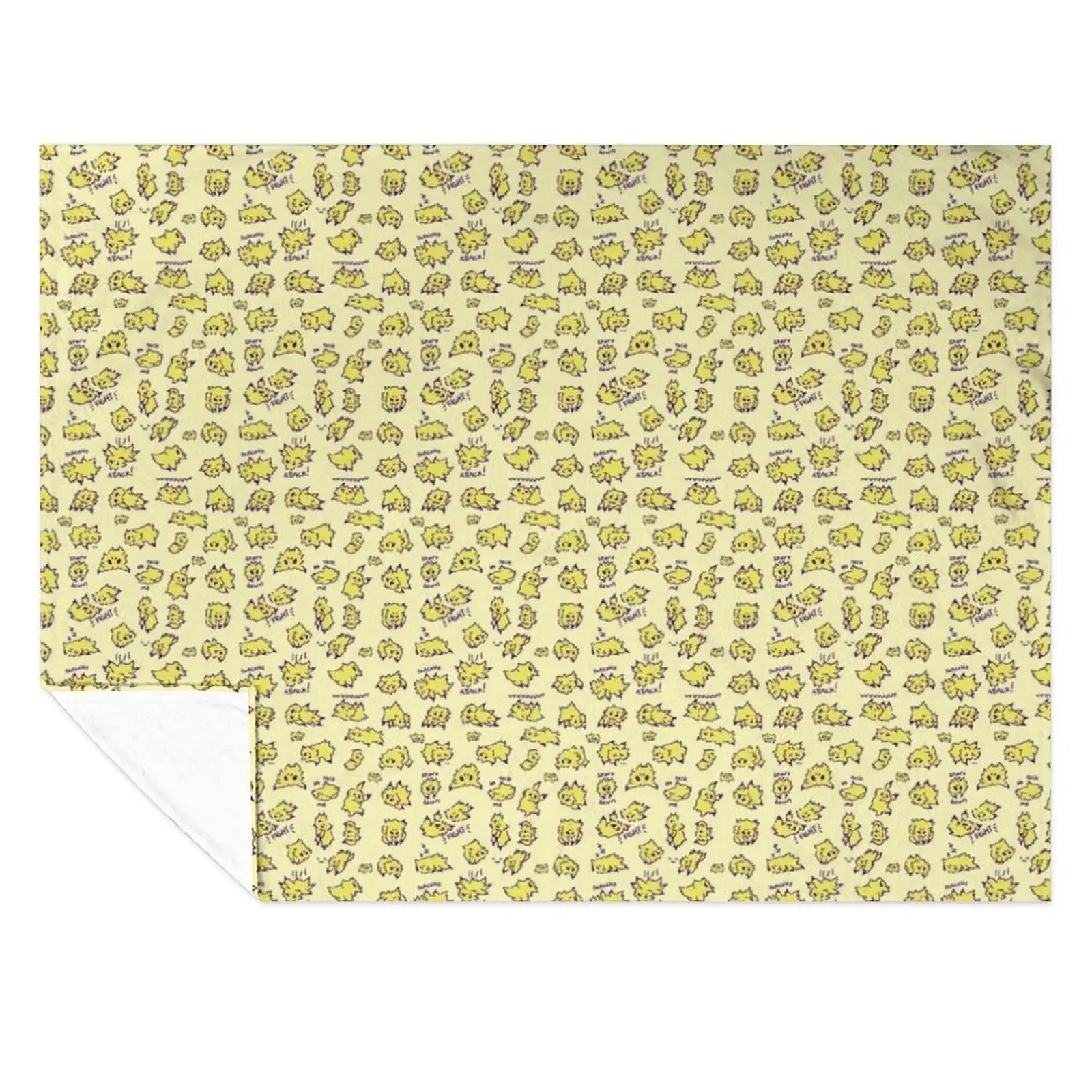 

Shiny Funny Spider (yellow BG) Throw Blanket Soft Plaid Designers Decoratives Flannel Fabric Blankets