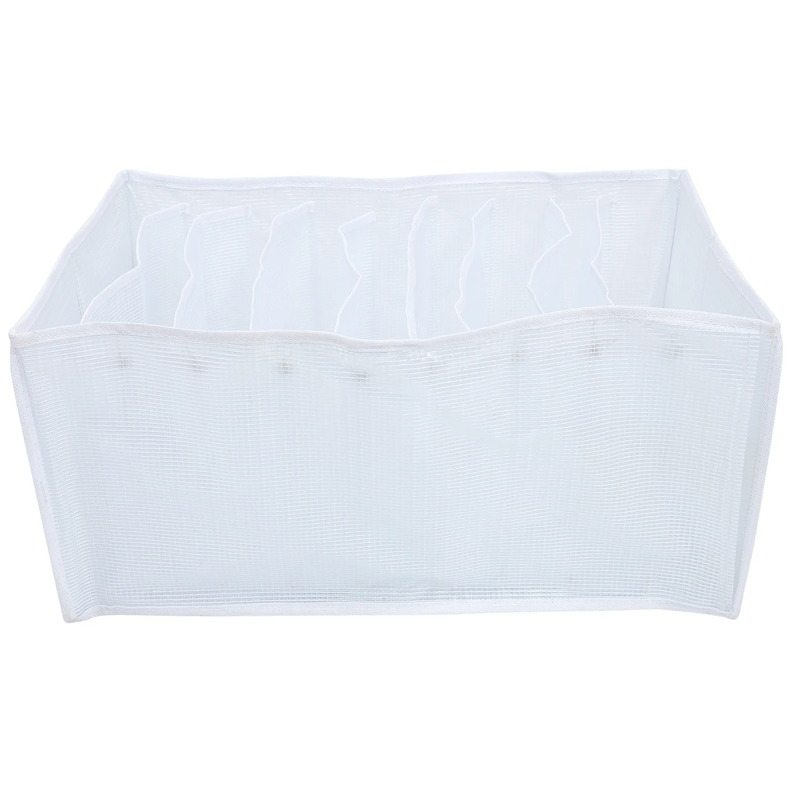 

Washable Multi-Grids Wardrobe Clothes Organizer Drawer Storage Box Foldable Practical Home Bedroom Tidy Large Capacity Sturdy