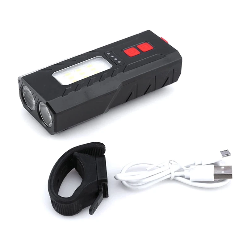 

Комплект велосипедных фонарей с USB-зарядкой, 6 режимов