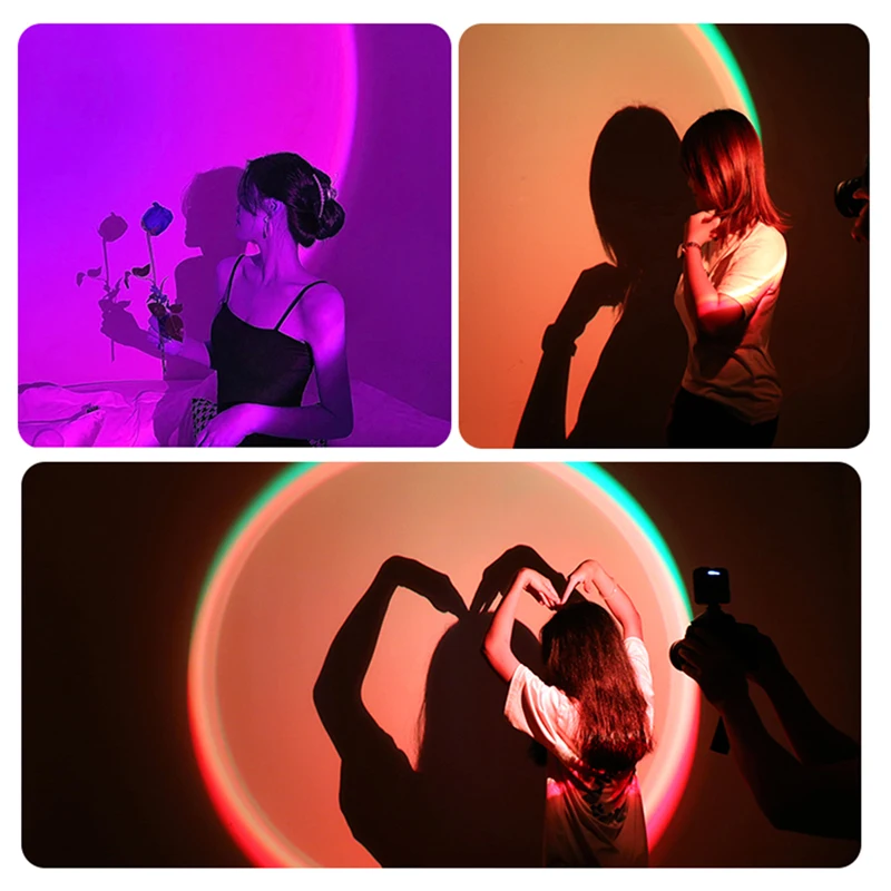 Mini luces LED RGB para cámara de vídeo, lámpara de puesta de sol, Panel LED recargable de 2000mAh, iluminación de foto y vídeo para Youtube, Tiktok