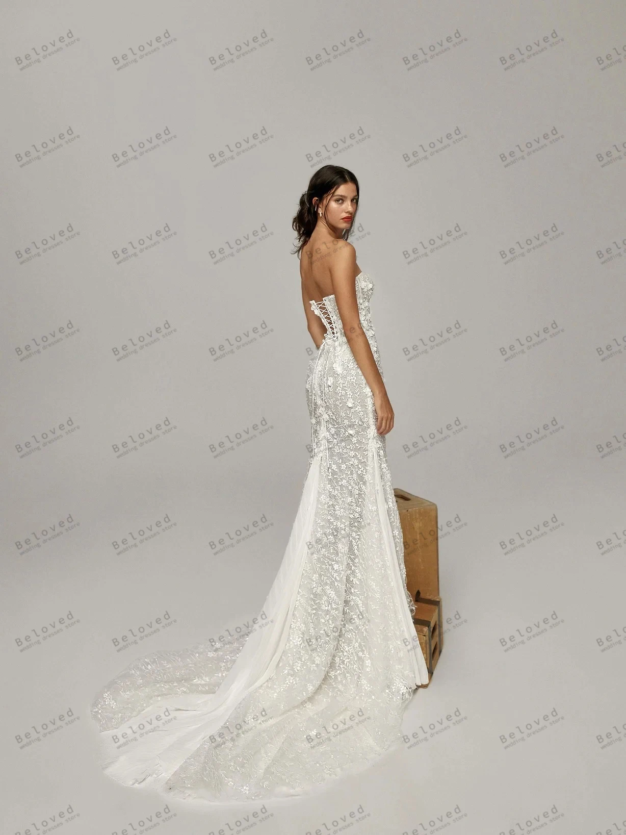Glamorous Women's Wedding Dresses Vintage Bridal Gowns Lace Tiered Robes Off The Shoulder Sexy Vestidos De Novia Customized 2026