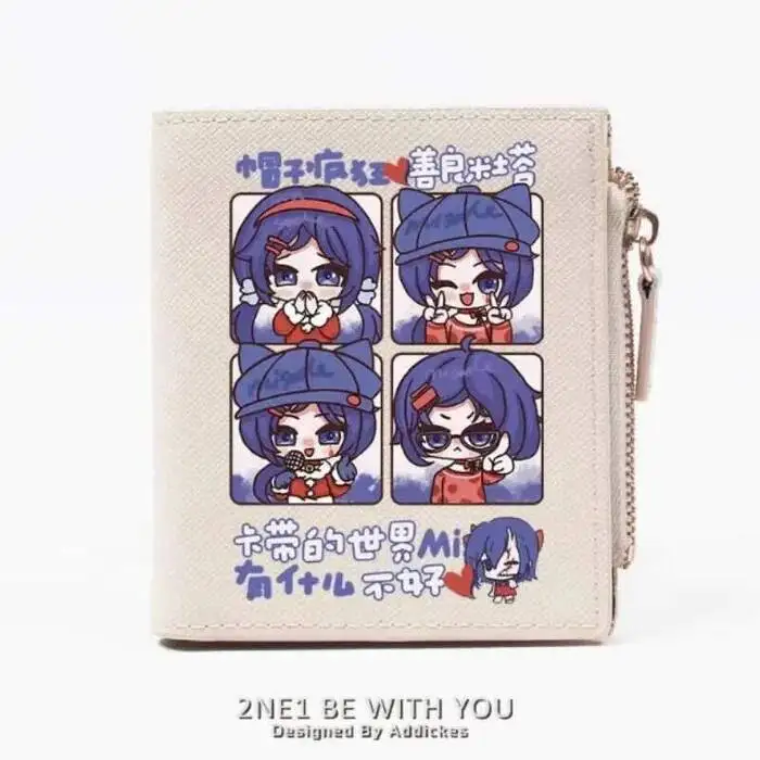 

Miside модный кошелек из искусственной кожи, кошелек для карт, монета на молнии, сумка для денег, подарок для косплея B2051, аниме