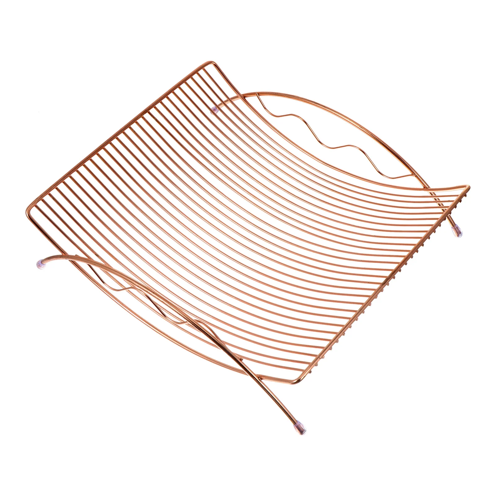 

1Pcs Iron Fruit Basket Nordic Style Snack Tray Metal Storage Holder Rust Resistant for Home Iron Fruit Basket