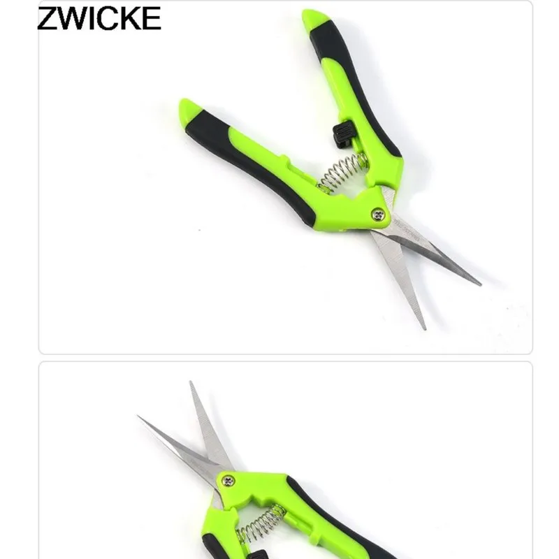 

Stainless Steel Multifunctional Pruning Shears Fruit Flower Branch Shears Straight Elbow Garden Gardening Scissors