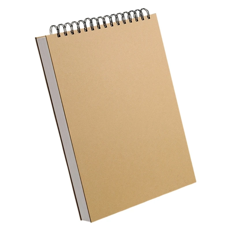 Wirebound with 60 blank sheets for drawing and art use