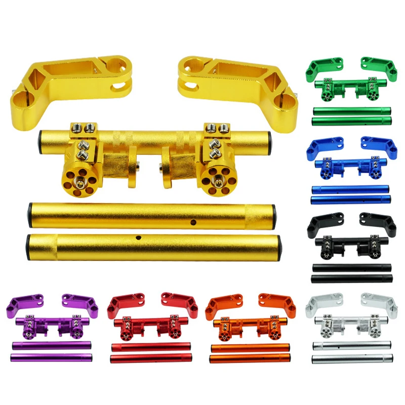 

22mm Universal Motorcycle Steering Handlebar System Adjustable Magic Handle Bar For Bike Handlebars Modification Accessories