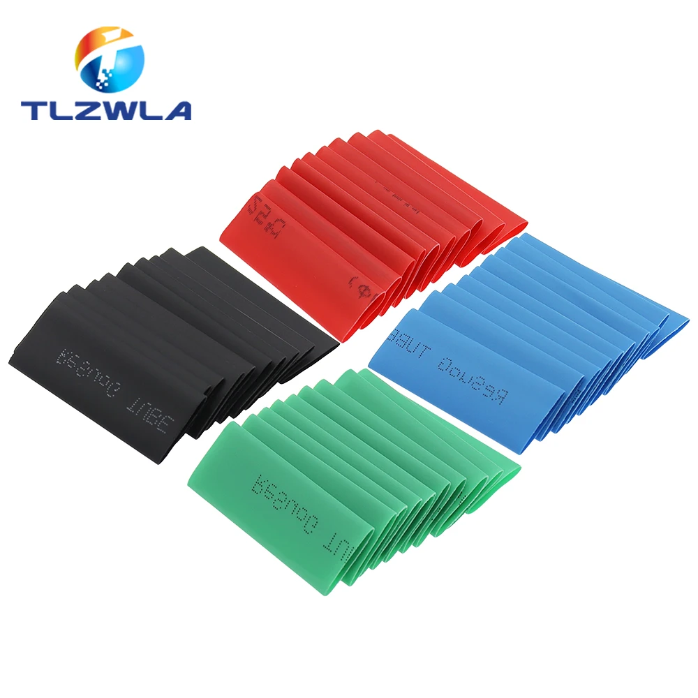 530Pcs Color Weatherproof Heat Shrink Sleeving Tubing Tube Assortment Kit Electrical Connection Electrical Wire Wrap Cable