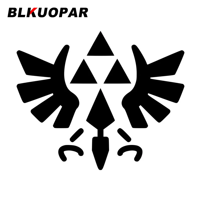 BLKUOPAR Zelda Car Sticker Fashionable Sunscreen Funny Creative Decal Personality Bumper Surfboard Decoration Car Door Protector