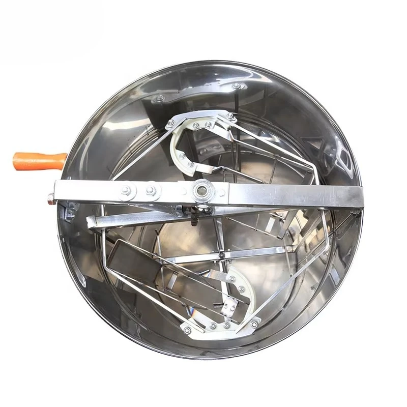 مغلق بالكامل 2-الإطار دليل شعاعي العسل النازع الفولاذ المقاوم للصدأ العسل الطرد المركزي أدوات تربية النحل آلات معالجة العسل #2