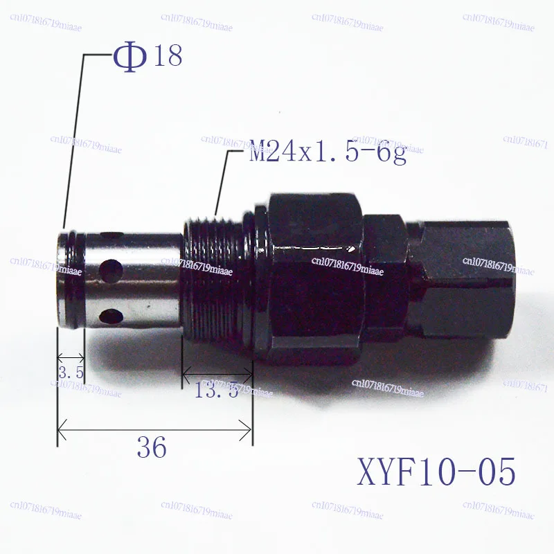 

For High-altitude Vehicles Hydraulic Thread Insertion Relief Valve XYF10-05 Pressure Regulating Valve