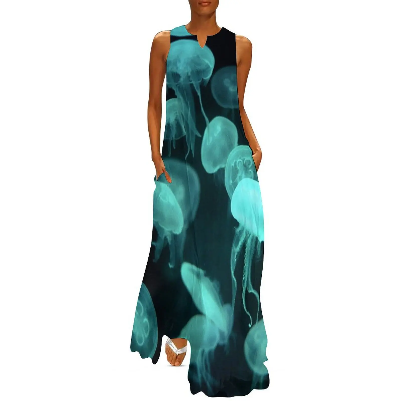 

Jellyfish 2.0 Long Dress luxury dresses women's clothing korea stylish Aesthetic clothing