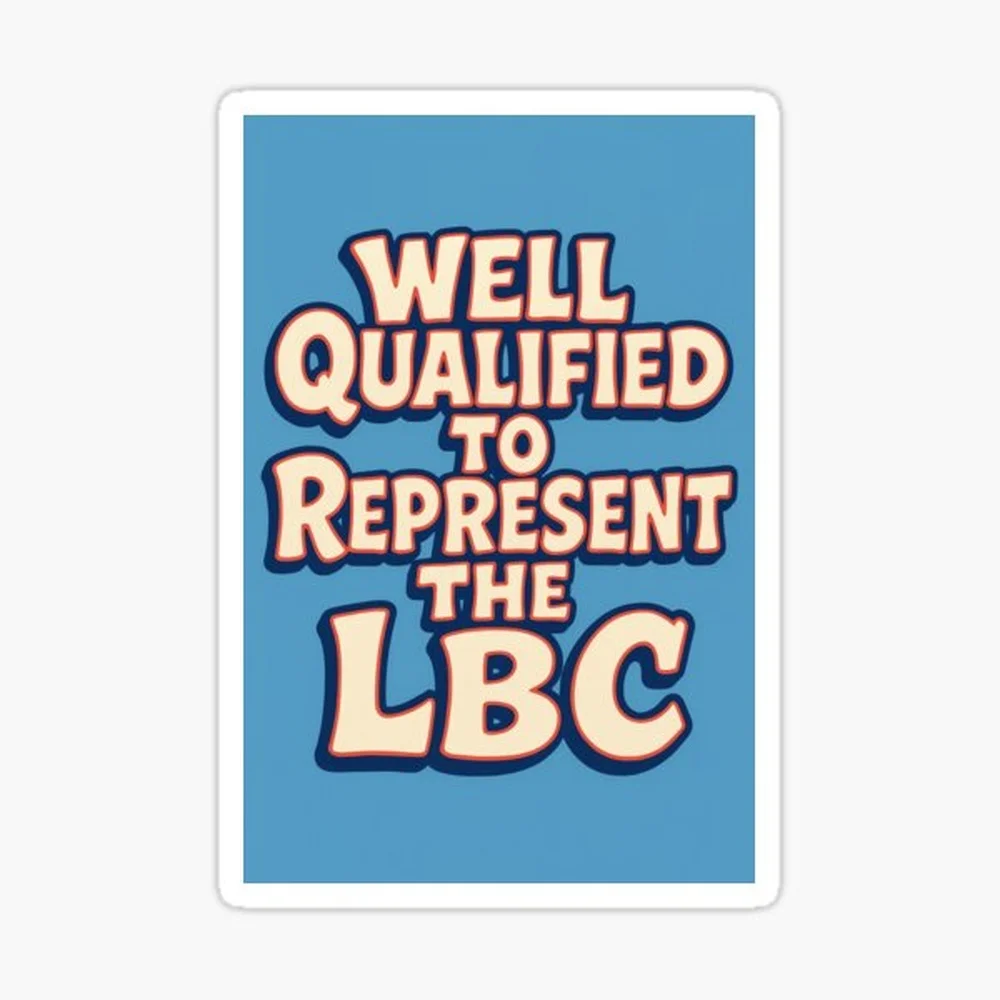 LBC Sticker for Laptop Decor Bedroom Car Cute Cartoon Art Fashionable Public Suitcase