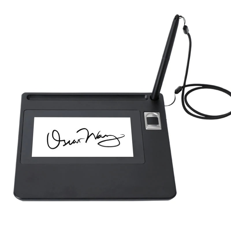 Digital Pad 5 INCH Fingerprint Electronic Office LCD Screen Signature Pad Bank Sign Pads