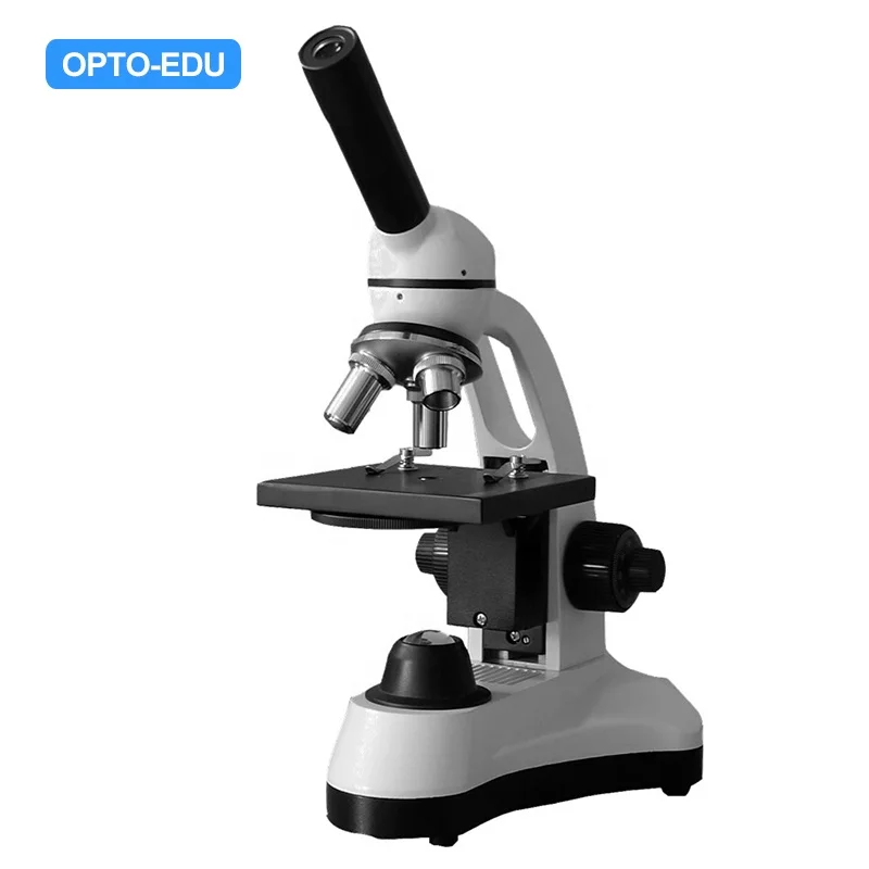 OPTO-EDU A11.0215-A 1000x Monocular Compound Student Biological Microscope