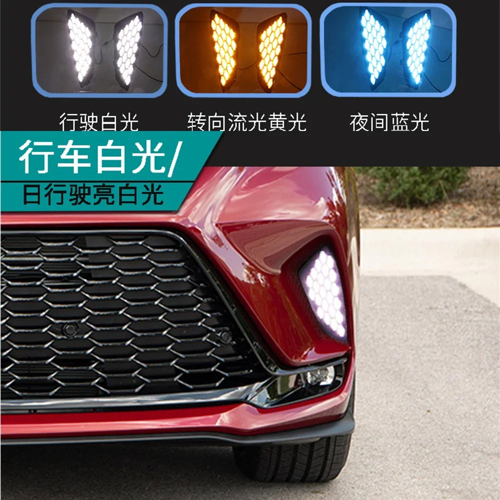 

2021 For Toyota Sienna XSE Sport DRL Reflector Brake Light Rear Bar Warning Light Rear Side Lamp Streamer Daytime Running Lamp