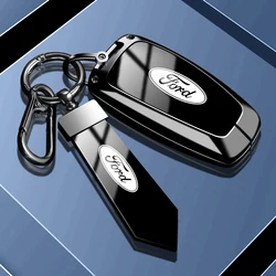 Car Key Case Fob Cover for Ford Fusion Mustang Kuga Ecosport Explorer F-150 F-250 F-350 F-450 F-550 Raptor F150 Auto Accessories