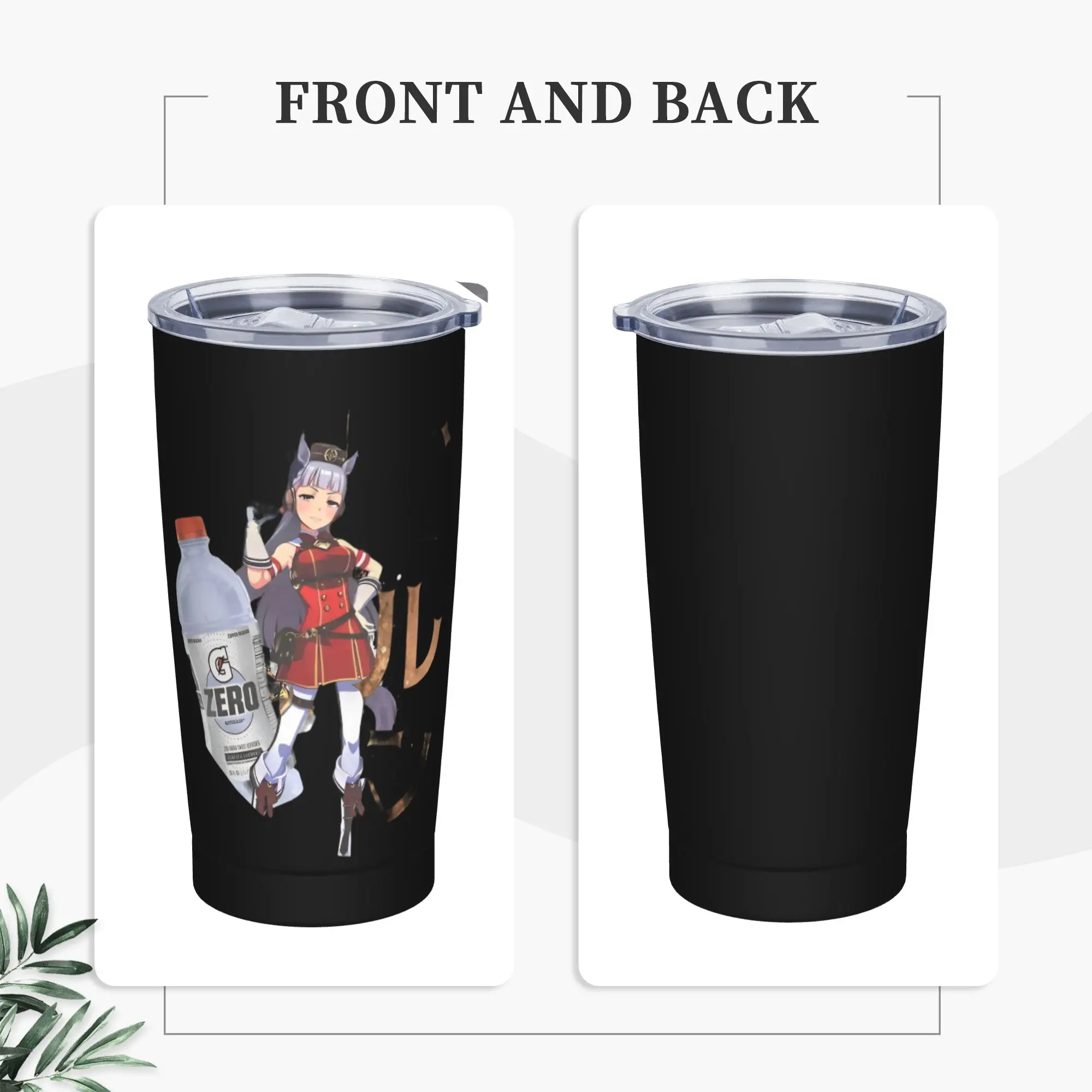 Stainless Steel Tumbler UmaMusume Pretty Derby And Drink Thermal Mug  Insulated Cold and Hot Mugs Cup Travel Water Bottle
