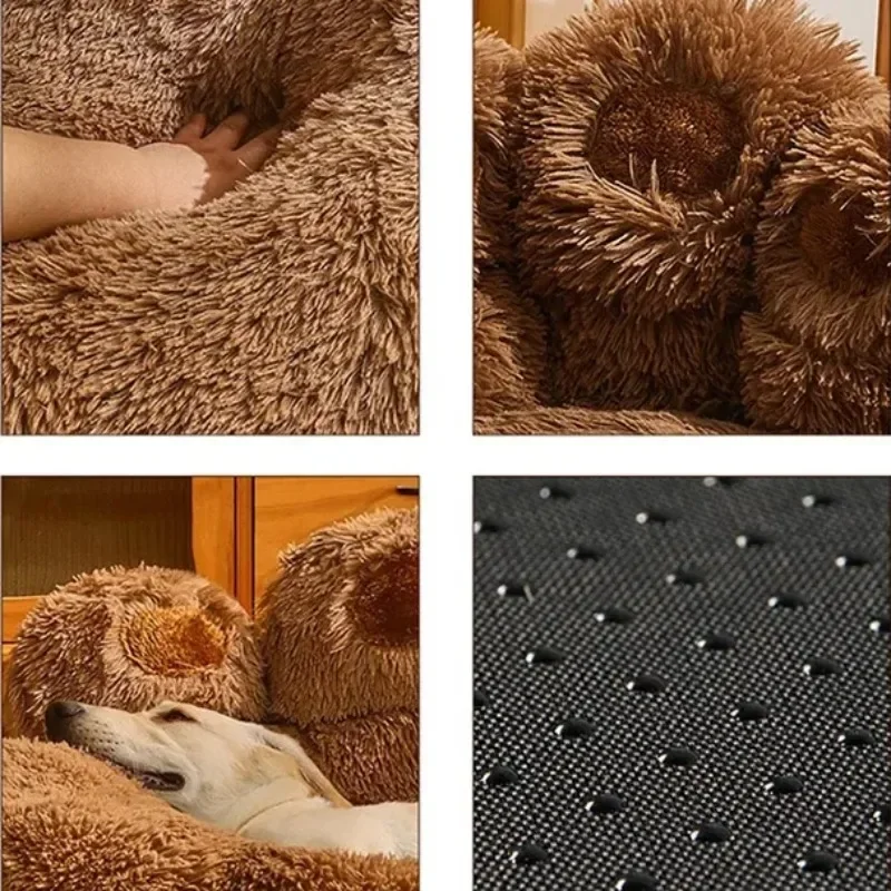 Washable Plush Sofa Bed for Small Dogs and Cats, Warm Accessories, Large Dog Bed Mat, Kennel, Medium Basket, Puppy Supplies, New