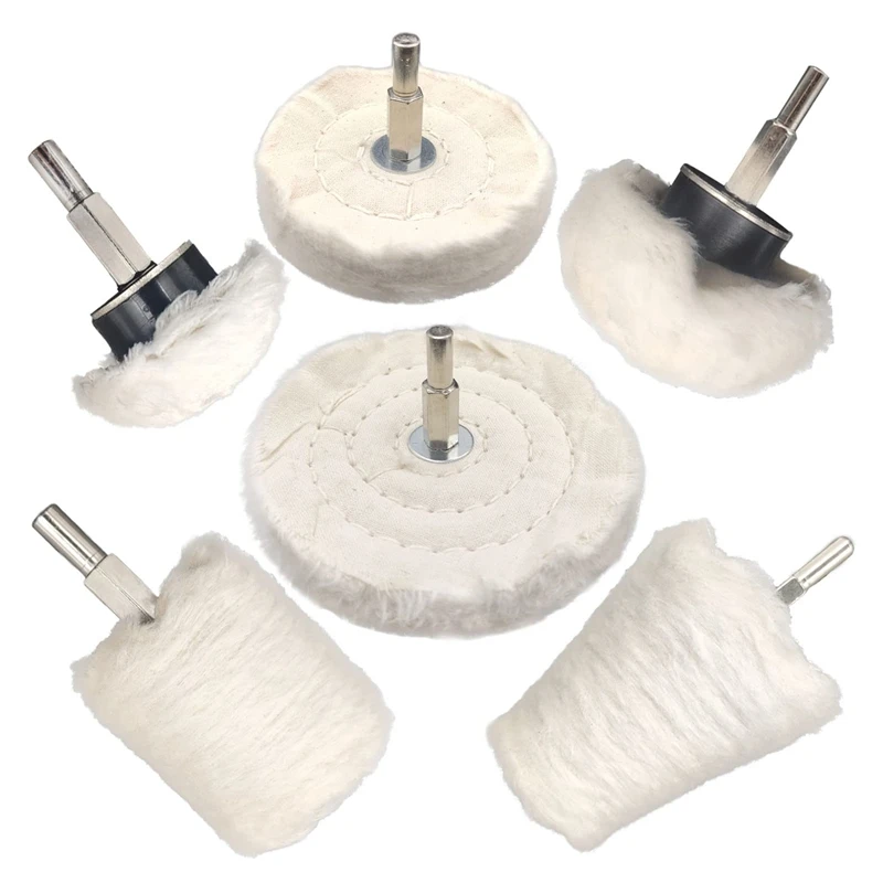 

Buffing Wheel Polishing Wheel Kits For Drill Buffing Pad For Metal Aluminum Stainless Etc