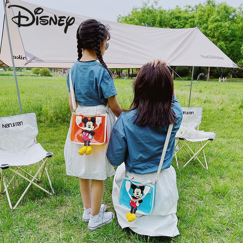 Disney mickey geléia saco dos desenhos animados doces cor bolsa universal moda de alta qualidade bonito das crianças mudança crossbody saco