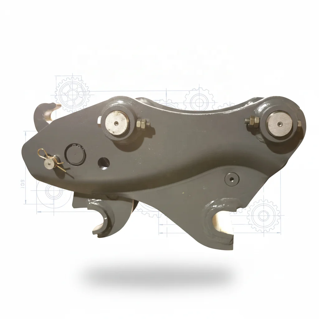 

Mechanical Dual-Locking System Quick Coupler | 0.8-90 Ton Excavator Parts