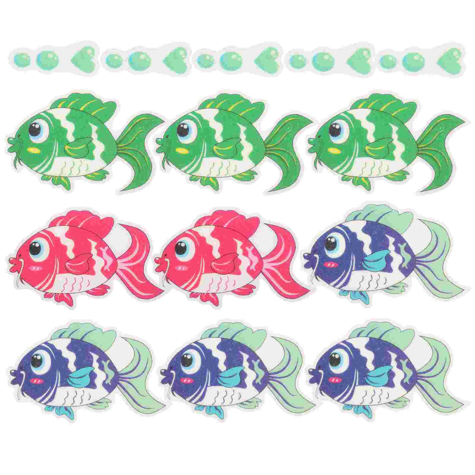 14 Pcs Cartoon Non-slip Stickers Tub for Bathtub Anti Shower Floor Grips Aldult Take