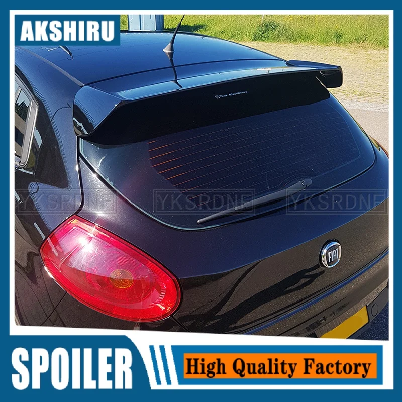 Spoiler Posteriore Per FIAT BRAVO II 2008-2012 - Alettone Tetto In Materiale Leggero E Resistente - Foto 8