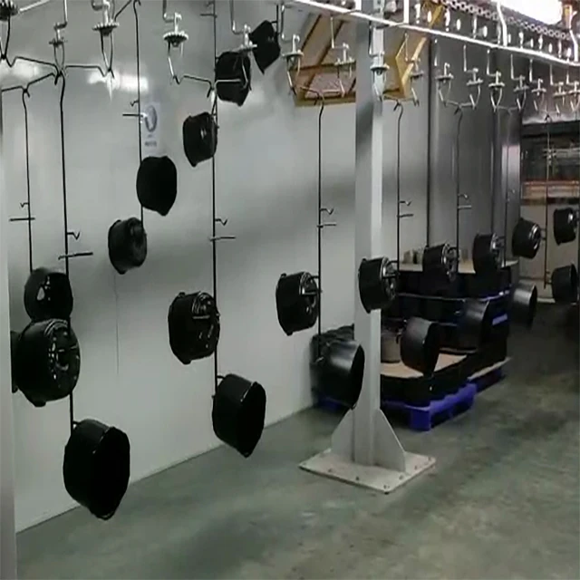 Máquina de pintura CNC para maquinaria de línea de recubrimiento de metal de utensilios de cocina