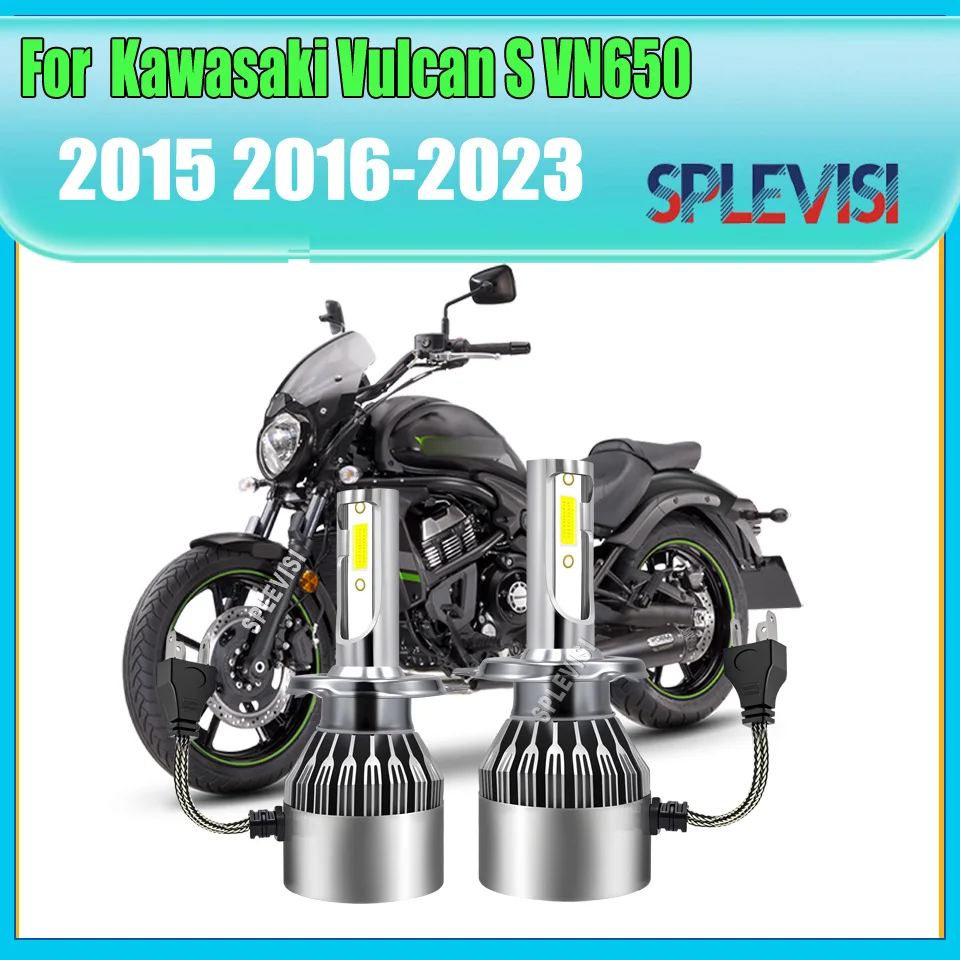

H4 9003 Headlamp Bulbs - confidence comes with superior illumination For Kawasaki Vulcan S VN650 2015 2016 2017 2018 2019-2023