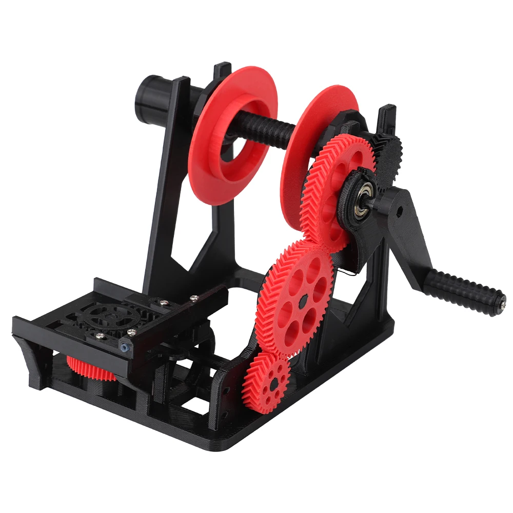 

Electric & Hand Crank 3D Filament Winder, Bambu Lab Compatible Manual/Electric Filament Spooler Machine for PLA/ABS,