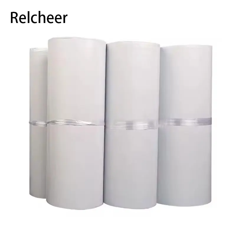 

Relcheer White Clothes Envelopes Shopper Bag 50pcs Poly Thicken Express Pouch Courier Foldable Shopping Transport Storage Bags