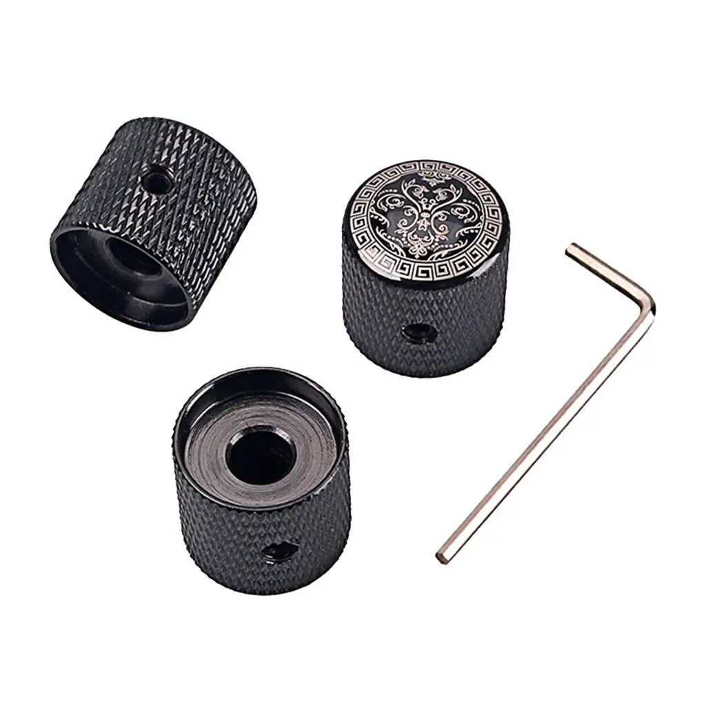 

3 шт. гитарные купольные ручки для потенциометра электрогитары на 6 мм