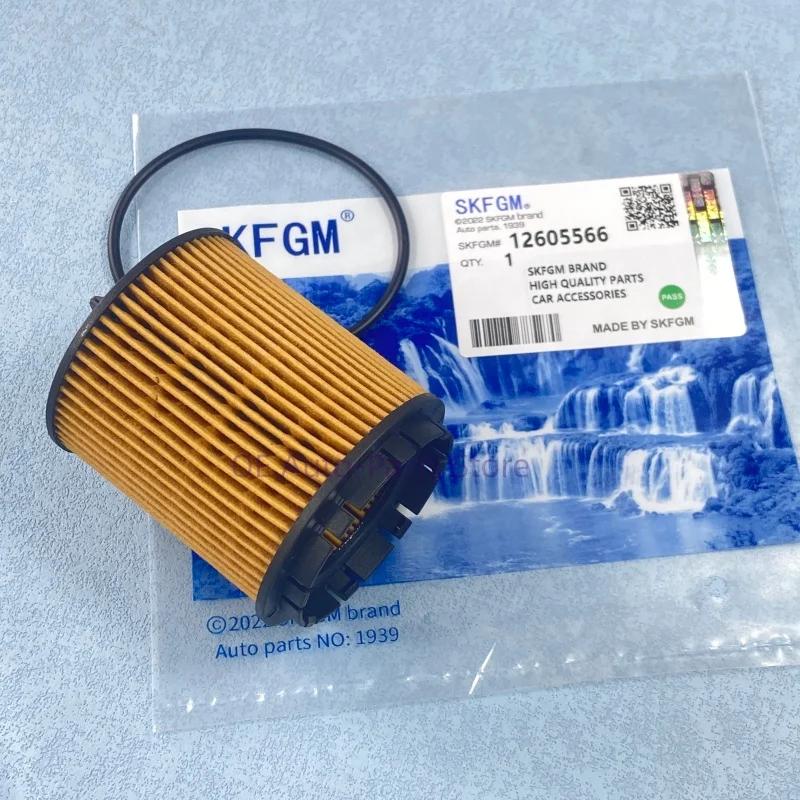 OEM # 12605566 Filtro de aceite para Saturn Sky Vue Vauxhall VX220 Cadillac BLS Chevrolet Captiva Opel Astra Pontiac G6 Saab 9-3