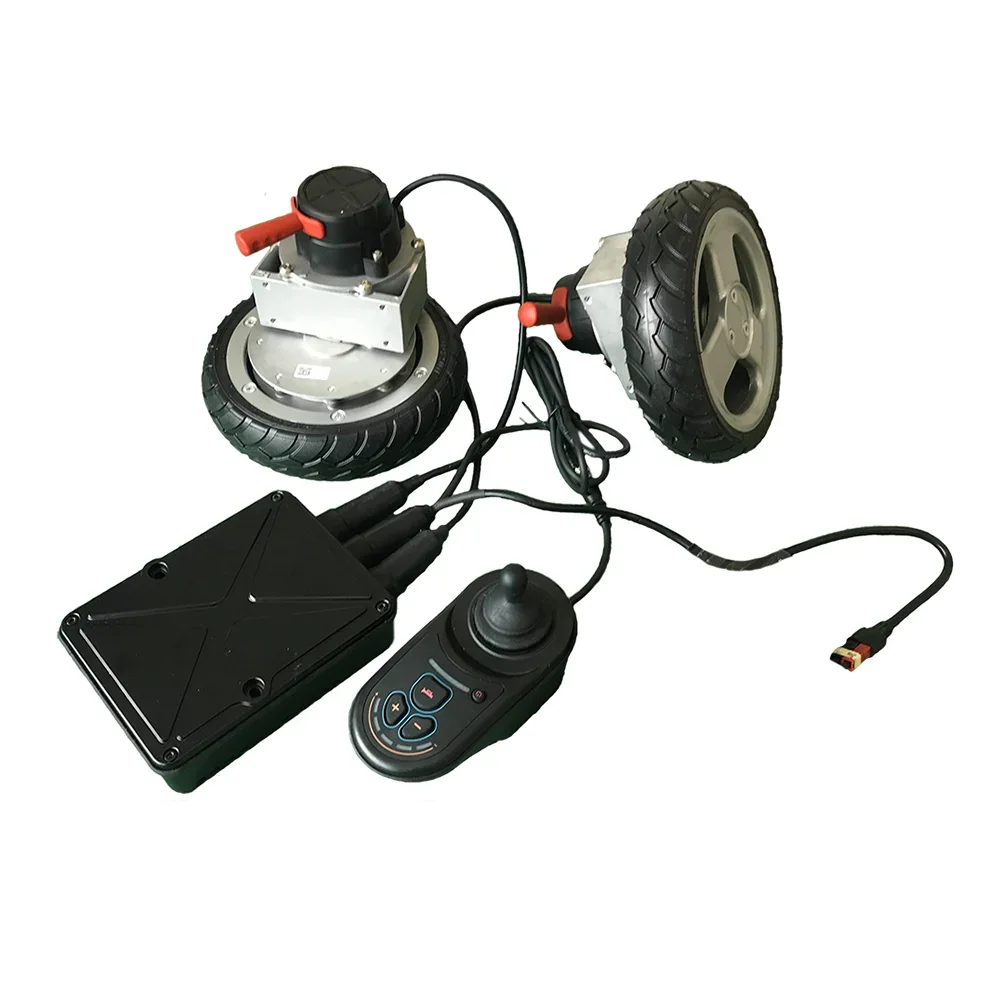 24v electric conversion kit 250w 500w motor and joystick controller for folding power