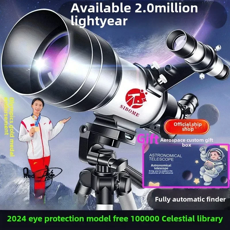 Professional Astronomical Telescope for Star Gazing 100000x HD High Magnification Deep Space Version