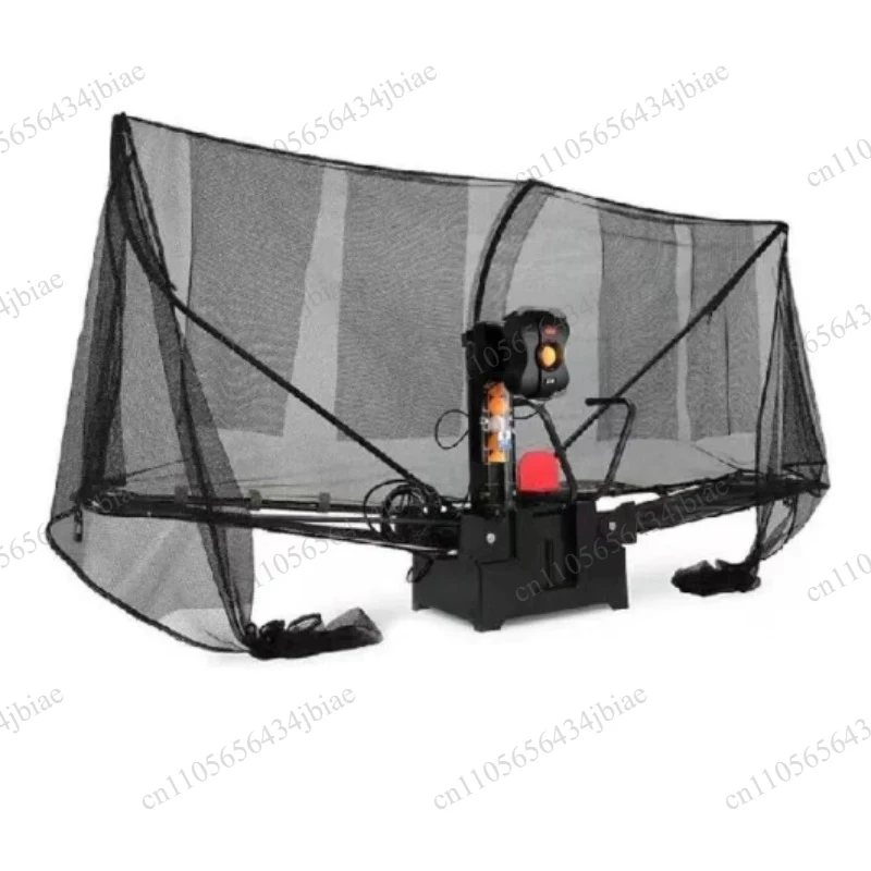 

Automatic Ball Trainer Portable Sports Equipment Large Capacity Table Tennis Serve Machine Beginner Table Tennis Serving Device