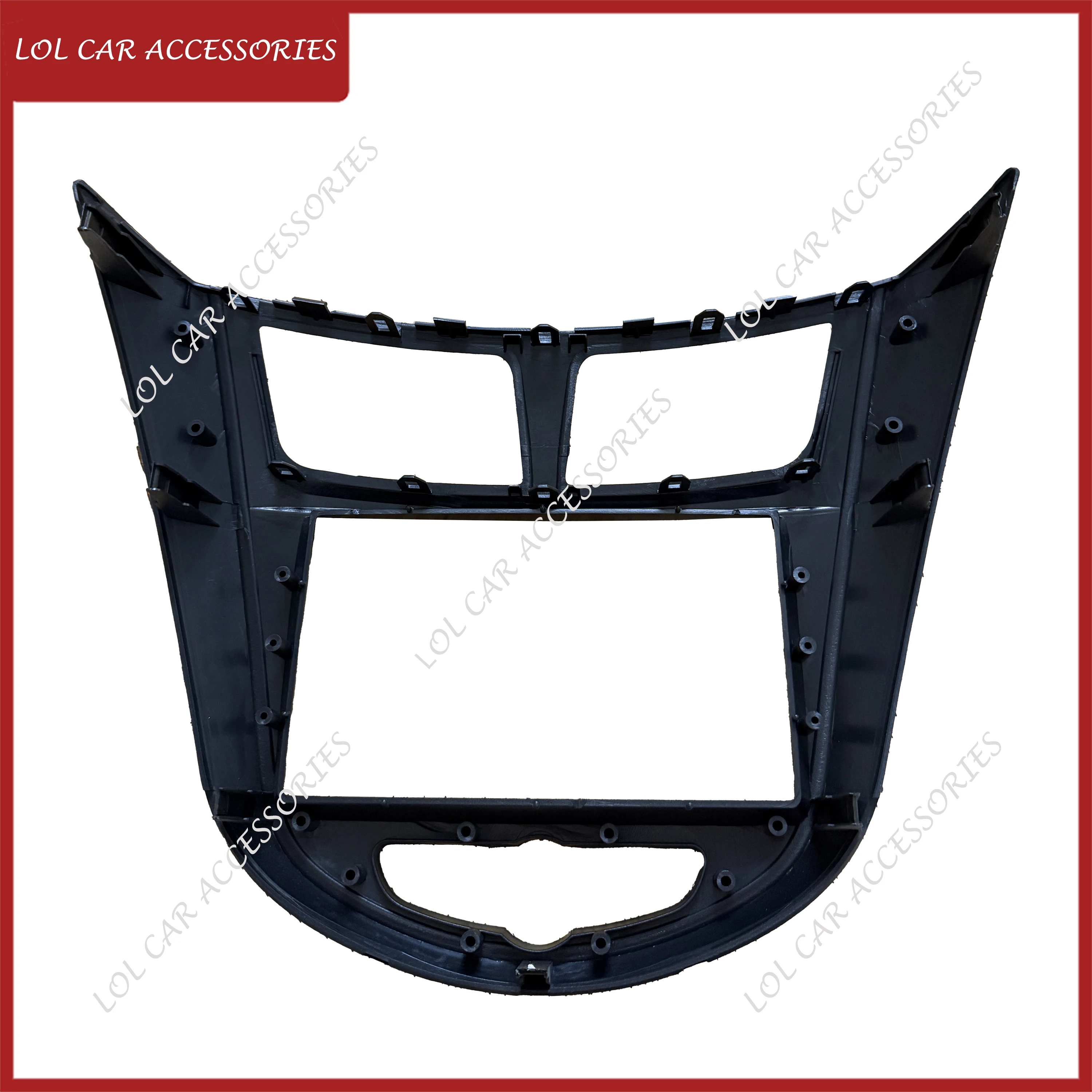 7 Inch For HYUNDAI I-25 I25 Accent Solaris Verna 2010 Car Radio Android MP5 Player 2Din Head Unit Stereo Fascia Panel Dash Frame