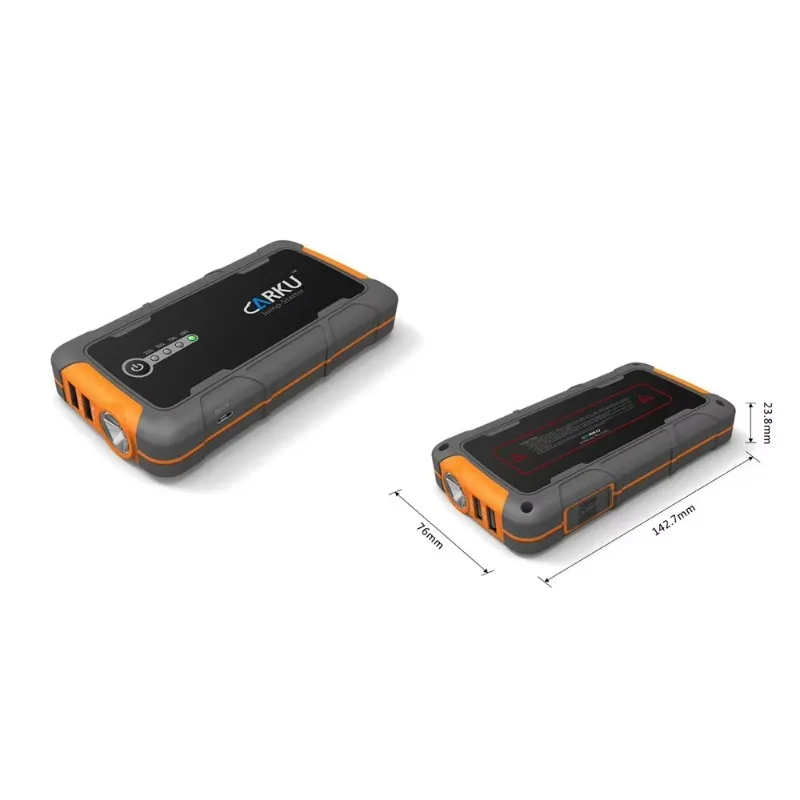 12V 차량 점프 스타터 보조 배터리, 휴대용 대용량 자동차 배터리 부스터, 자동차, SUV, 트럭용 비상 시동 장치