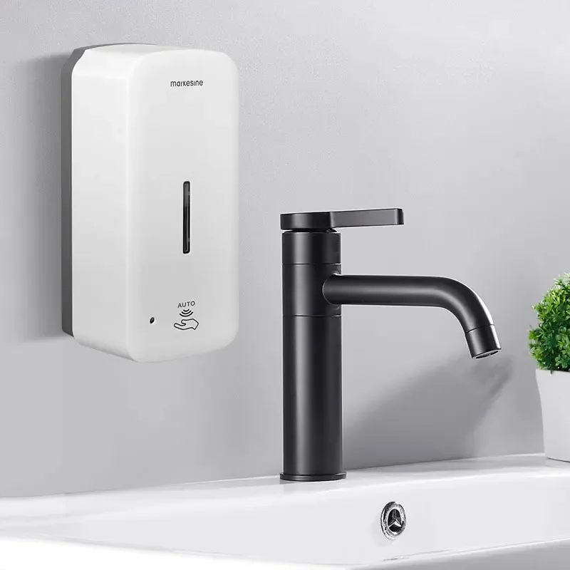 Inductive automatic soap dispenser Wall mounted foam hand sanitizer Smart soap dispenser in non perforated toilet soap dispenser