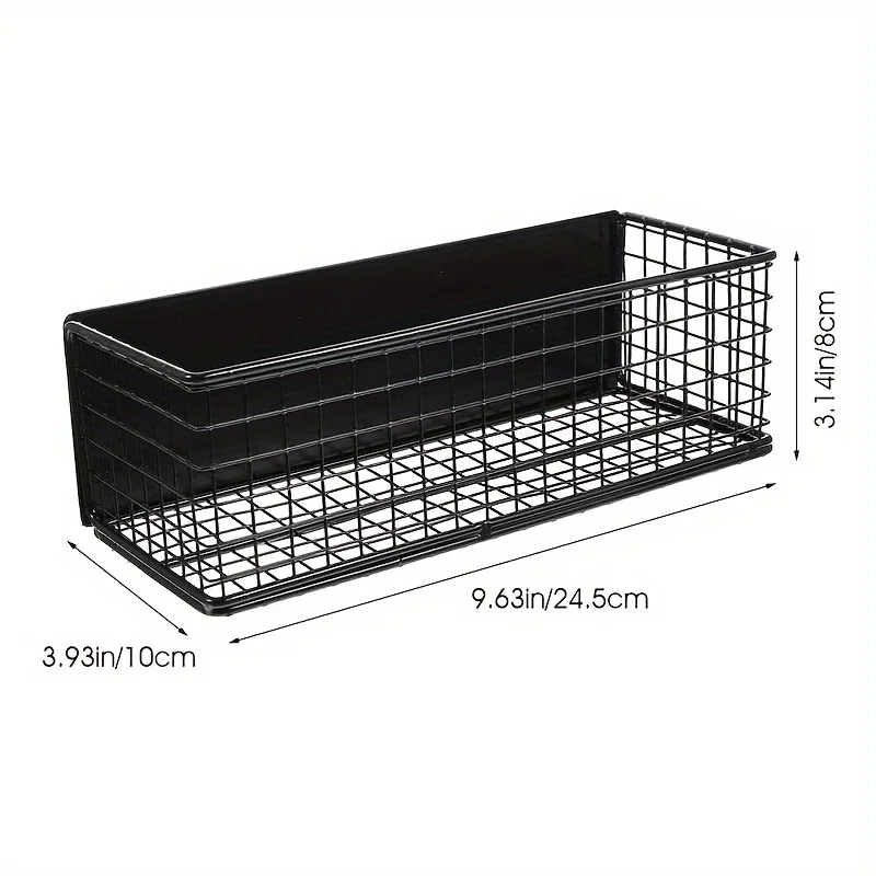 1PC Magnetic Side Storage Rack, No Drill Installation Spice Shelf for Refrigerator & Washing Machine