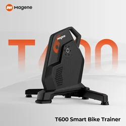 Magene T600 Smart Trainer Permanent Magnet Synchronous Motor Race Mode 1% Accuracy BLE FTMS ANT Ethernet Wi-Fi SELF-POWER