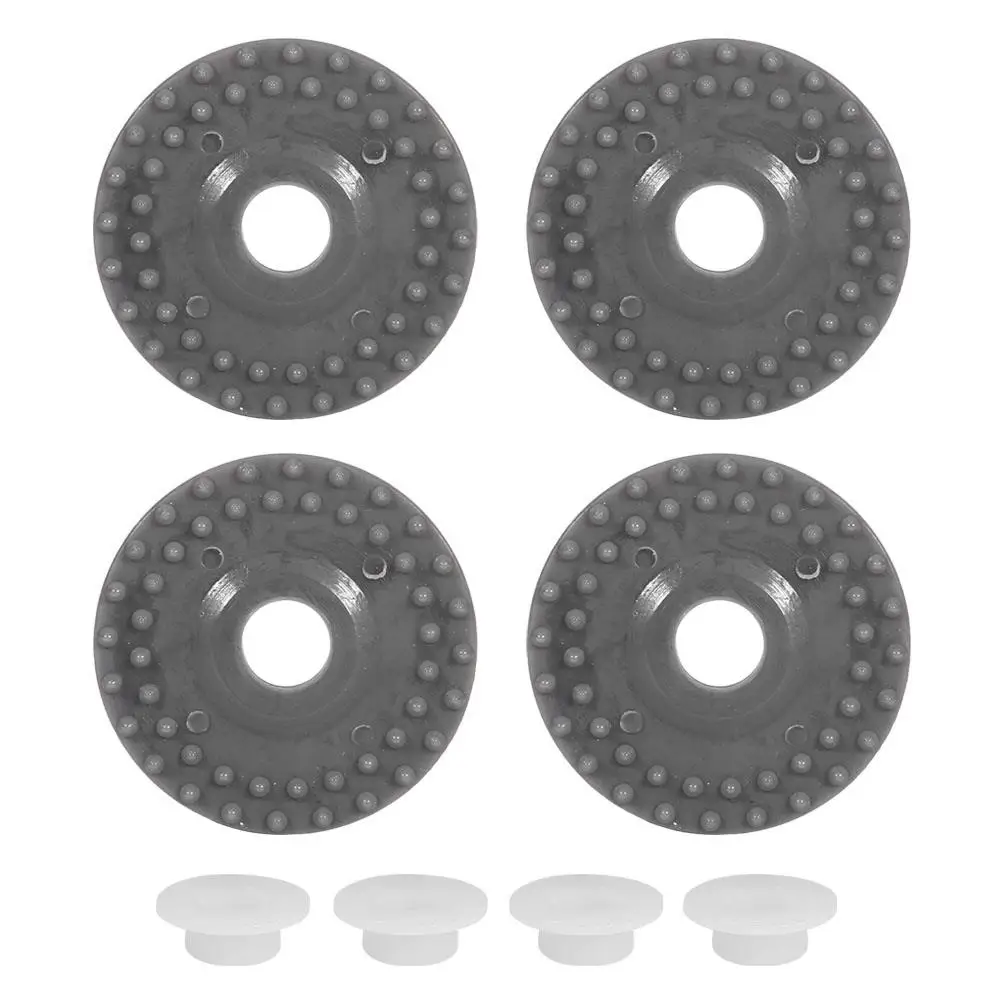 4 Rubber Wheels & 4 Rings for silver Reed Knitting Machines SK840 SK580 SK270 SK218 SK325 SK326 SK327 SK328