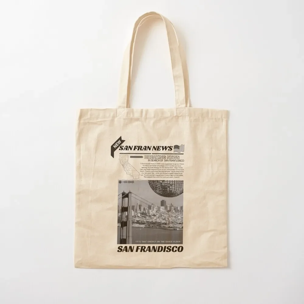 

 SAN FRANDISCO — DOM DOLLA  Tote Bag tote bag men hand bag